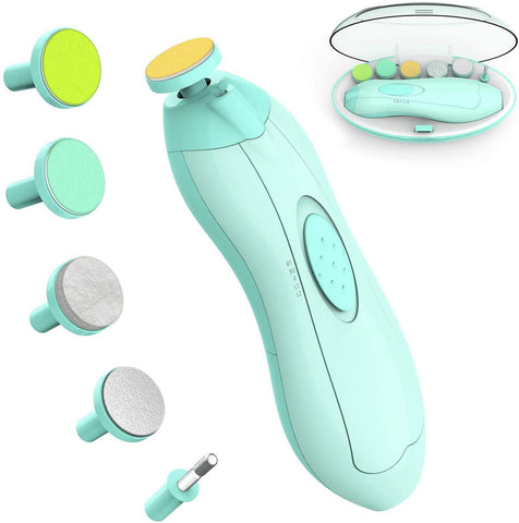 Drfeify Coupe-ongles électrique pour bébé Meuleuse à ongles