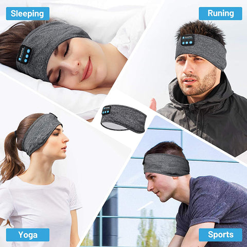 Bluetooth Headband - Bandeau de Sommeil et Sport – Miso Maroc